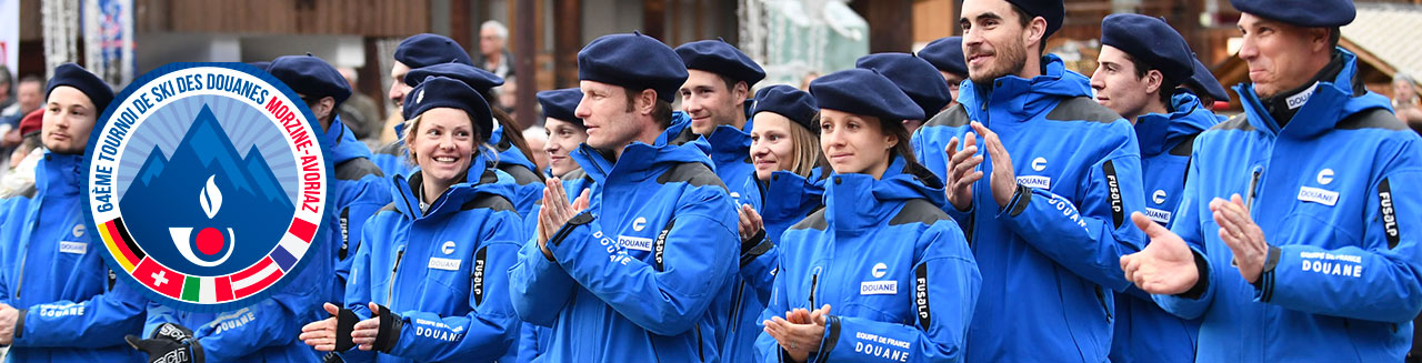 L'équipe de France douane au 64e Championnat d'Europe des douanes alpines
